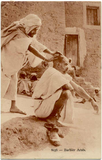 Barbier Arabe - COIFFEUR - Professions