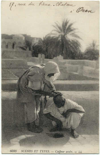 COIFFEUR ARABE - Professions