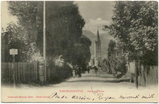 BARCELONNETTE - Avenue D'Italie - Barcelonnette