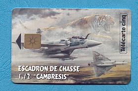 ESCADRON  DE  CHASSE 1.12  " CAMBRESIS "  - (  Gn 235  ) - Neuve - *** LUXE *** - - 5 Unidades