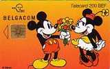 BELGIQUE MICKEY ET MINNIE ORANGE SUPERBE - Andere & Zonder Classificatie