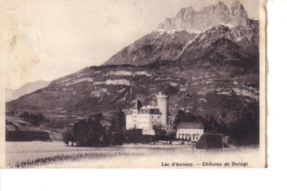 Lac D'Annecy :château De Duingt - Duingt