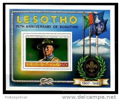 LESOTHO 1982 Presentpack Scouting Mint F920 (including Mint Block And Cpl Serie - Other & Unclassified