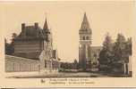 Beverloo - Bourg-Léopold - L'Eglise Et La Poste ( Leopoldsburg - De Kerk En Het Postkantoor ) - Leopoldsburg (Camp De Beverloo)