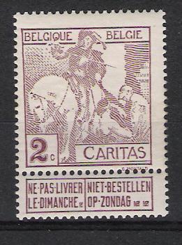 Belgie OCB 85 (*) - 1910-1911 Caritas