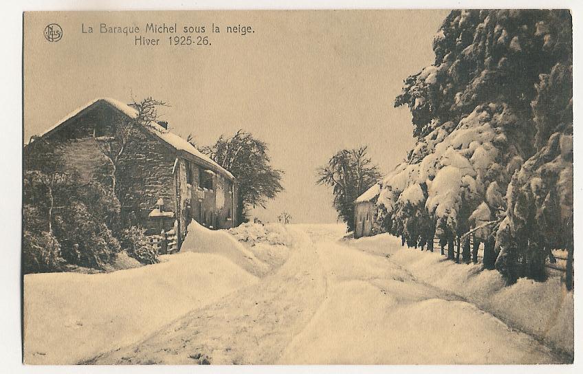 La Baraque Michel Sous La Neige (b391) - Jalhay