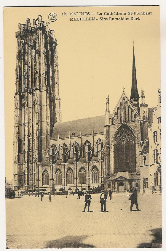 Mechelen St Rumoldus Kerk (e189) - Malines