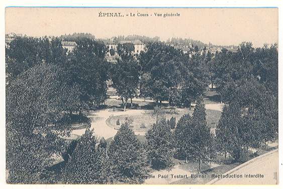 EPINAL - Le Cours - Vue Générale - Epinal