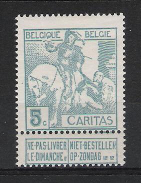 Belgie OCB 86 (*) - 1910-1911 Caritas