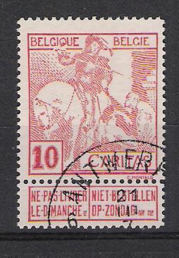 Belgie OCB 87 (0) - 1910-1911 Caritas