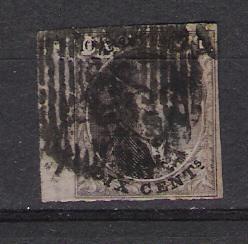 Belgie OCB 3 (0) - 1849-1850 Médaillons (3/5)