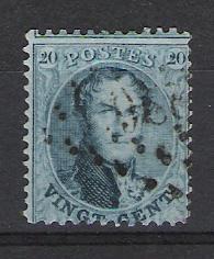Belgie OCB 15A (0) - 1863-1864 Medaglioni (13/16)