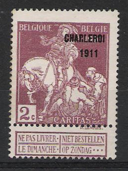 Belgie OCB 103 (*) - 1910-1911 Caritas