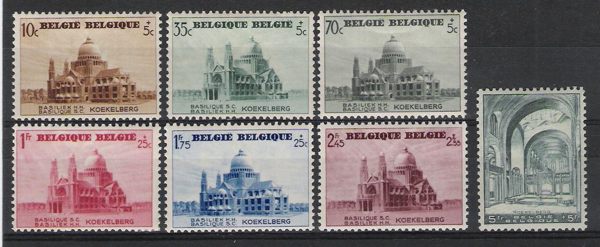 Belgie OCB 471 / 477 (*) - Unused Stamps
