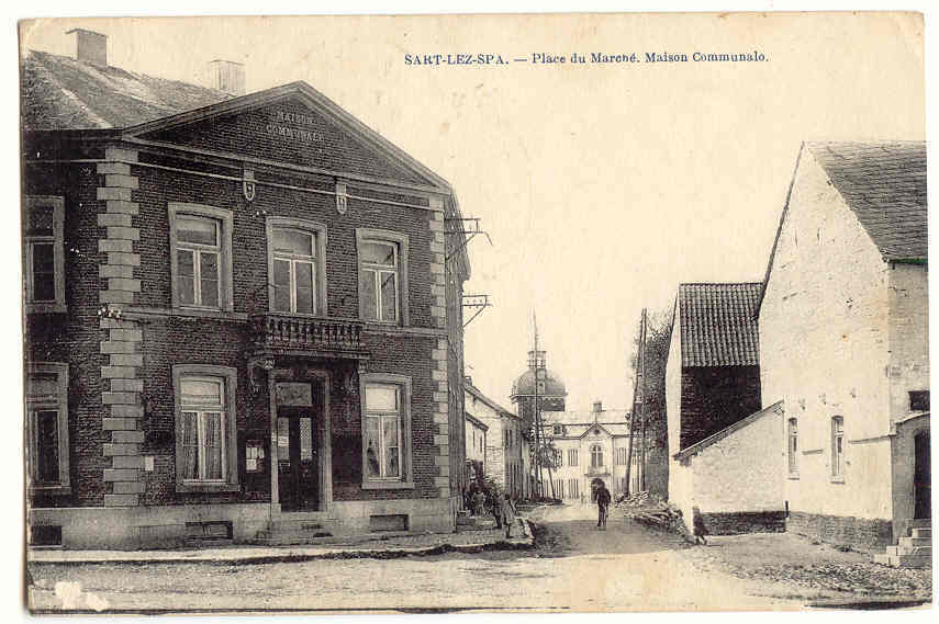 Lg41-22 - SART-LEZ-SPA  -  Place Du Marché. Maison Communale - Jalhay