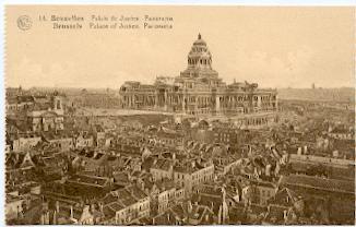 BRUXELLES - Palais De Justice - Panorama - Mehransichten, Panoramakarten