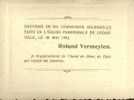 Souvenir De Communion Solennelle De Roland Vermeylen, Église Paroissiale De Godarville (Belgique), Le 30/5/1954 - Images Religieuses