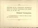 Souvenir De Communion Solennelle De Roland Vermeylen, Église Paroissiale De Godarville (Belgique), Le 30/5/1954 - Andachtsbilder