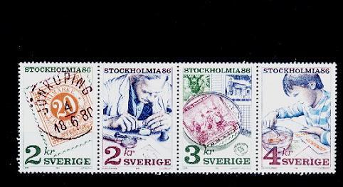 Suede 1986 - Yv.no.1357/60  Neufs** - Unused Stamps