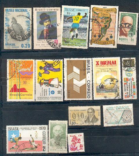Brazil  (15) - Collections, Lots & Series