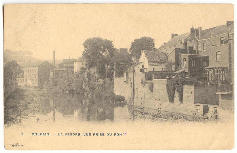 Lg46 - 7 - DOLHAIN - La Vesdre, Vue Prise Du Pont - Limbourg