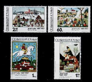 Tchecoslovaquie 1970 - Yv.no.1779/82  Neufs** - Unused Stamps