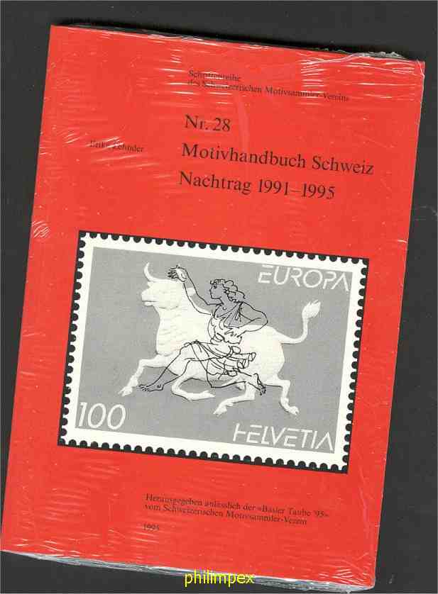 MOTIVHANDBUCH SCHWEIZ 1991-95, NACHTRAG I - Andere & Zonder Classificatie