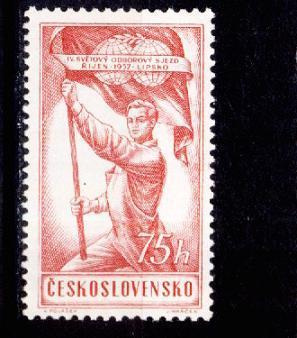 Tchecoslovaquie 1957 - Yv.no.928 Neuf** - - Ungebraucht