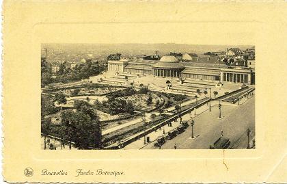 Bruxelles Brussel Jardin Botanique Impression Du Bord N Relief - Parks, Gärten