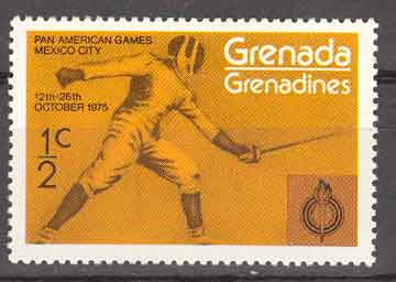 Grenada. Jeux Pan Américains 1975. Escrime. - Scherma