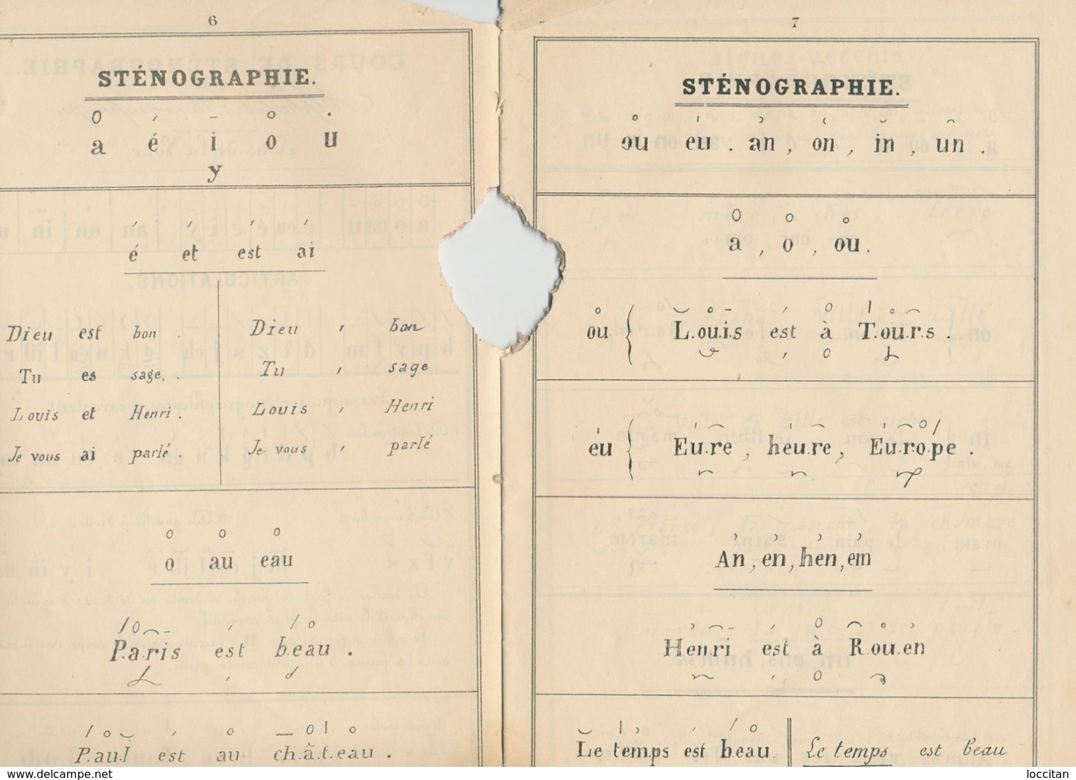Cours De Sténographie En 1880 - Documentos