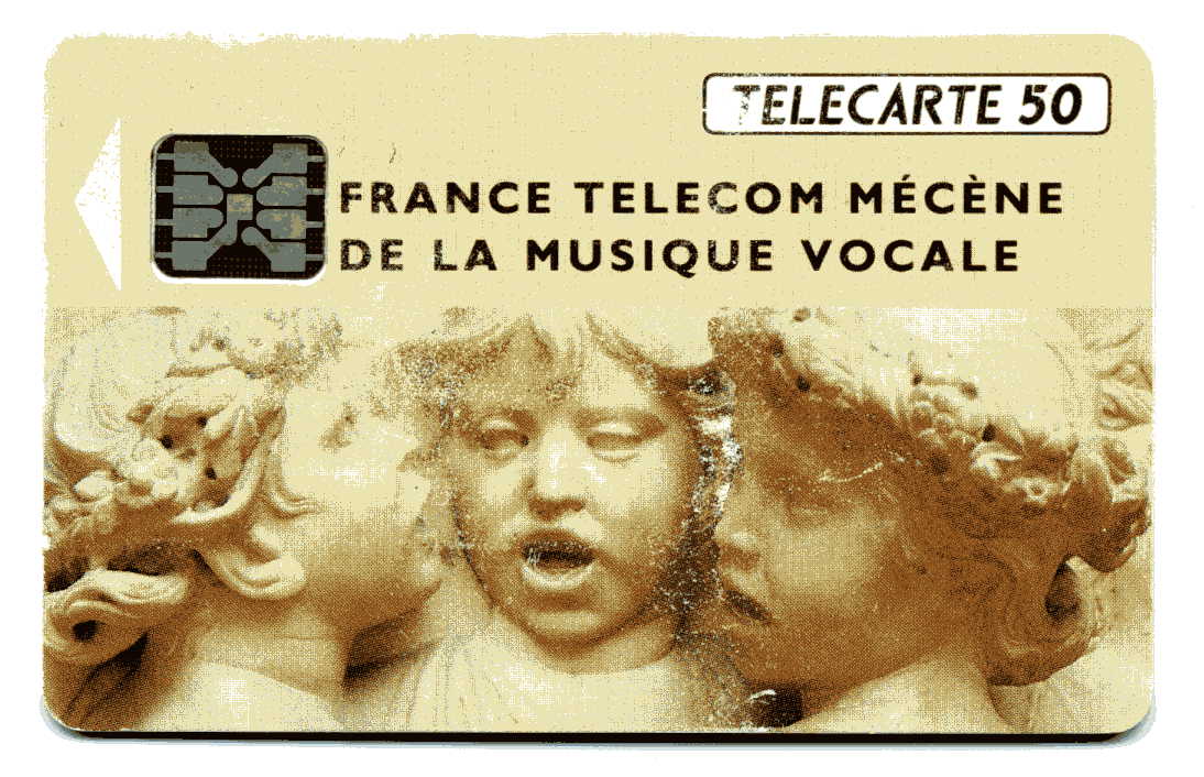 France Telecom Mecene De La Musique Vocale - 50 Unites - 10/92 - Non Classés