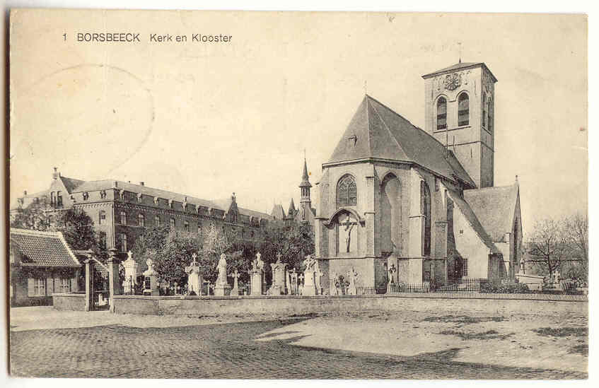 1 - BORSBEEK - Kerk En Klooster - Borsbeek