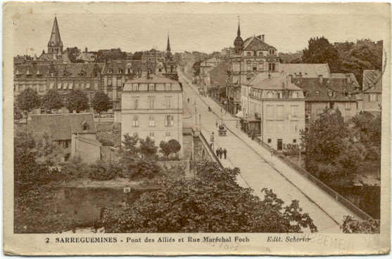 SARREGUEMINES - Pont Des Alliés - Sarreguemines