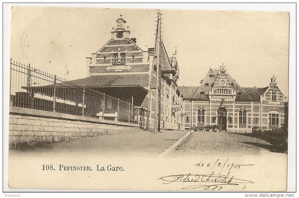 Lg58-21 - PEPINSTER - La Gare - Pepinster
