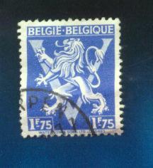 Belgique 1945 Y Et T N 683A Obl. Lion Heraldique - Usati