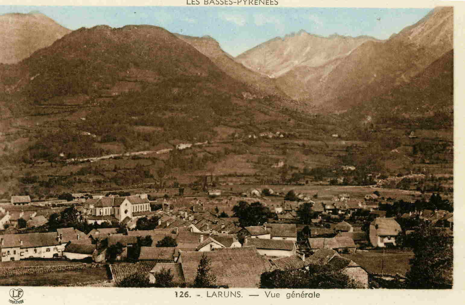 LARUNS - Vue Générale - Laruns