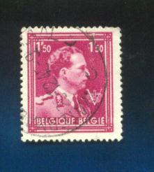 Belgique 1945 Y Et T  N° 691 Obl Roi Léopold III Expl 3 - Usados