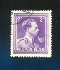 Belgique 1945 Y Et T  N° 693 Obl Roi Léopold III Expl 3 - Usati