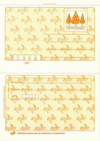 Bresil : Superbe Entier Carte Lettre De Noel Representant La Créche. Peu Courant ! - Andere & Zonder Classificatie