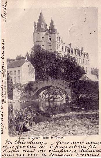 Château De Durbuy. Vallée De L´Ourthe.   *** 1904 - Durbuy