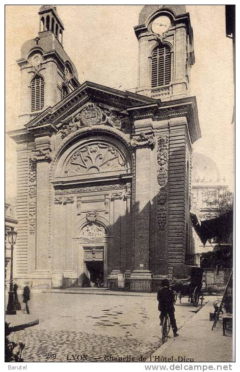 LYON 3 - Chapelle De L´Hôtel-Dieu - Lyon 3