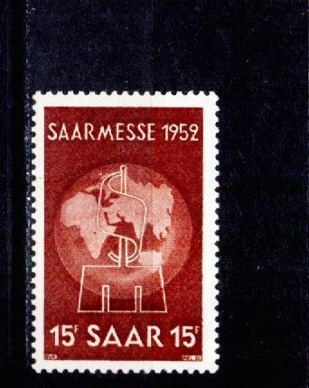 663 - Sarre  1952 - Yv.no.304  Neuf** - Unused Stamps