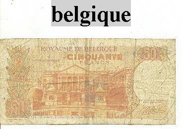 Billet De Belgique 50 Fr 1966 - Other & Unclassified