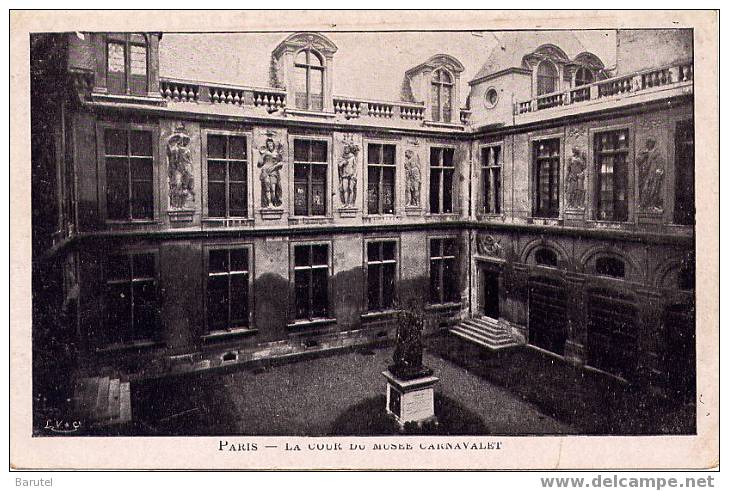 PARIS 03 - La Cour Du Musée Carnavalet - Arrondissement: 03