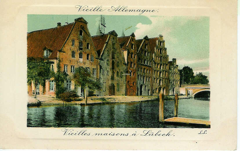 VIEILLE ALLEMAGNE  Vieilles Maisons A Lubeck   Carte Neuve - Lübeck