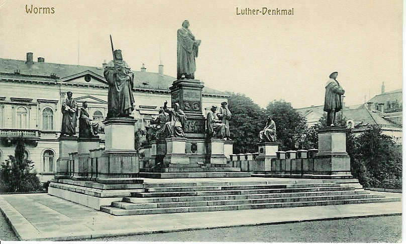 WORMS      3817   Luther Denkmal   Carte Neuve - Worms