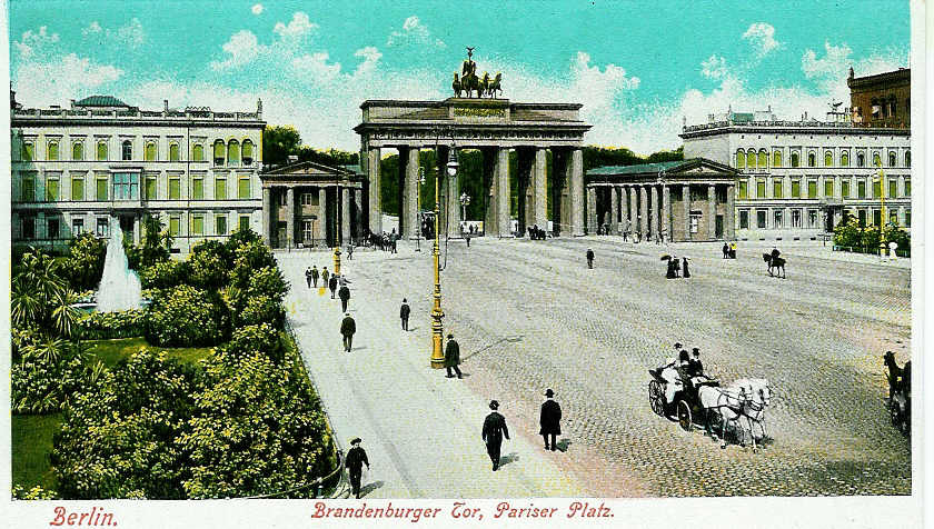 BERLIN    5218  Brandenburger Tor Pariser Platz    Carte Neuve  Dos Non Séparé   1904 - Porta Di Brandeburgo