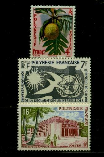 POLYNESIE Nº 12 A 14 ** - Andere & Zonder Classificatie