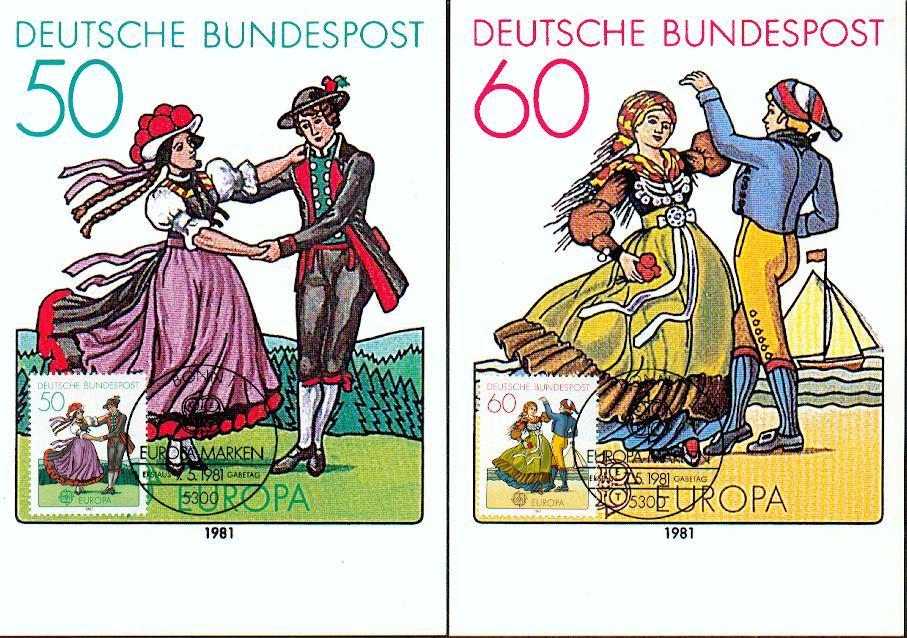 Maximumkaart Duitsland (A1088) - 1981
